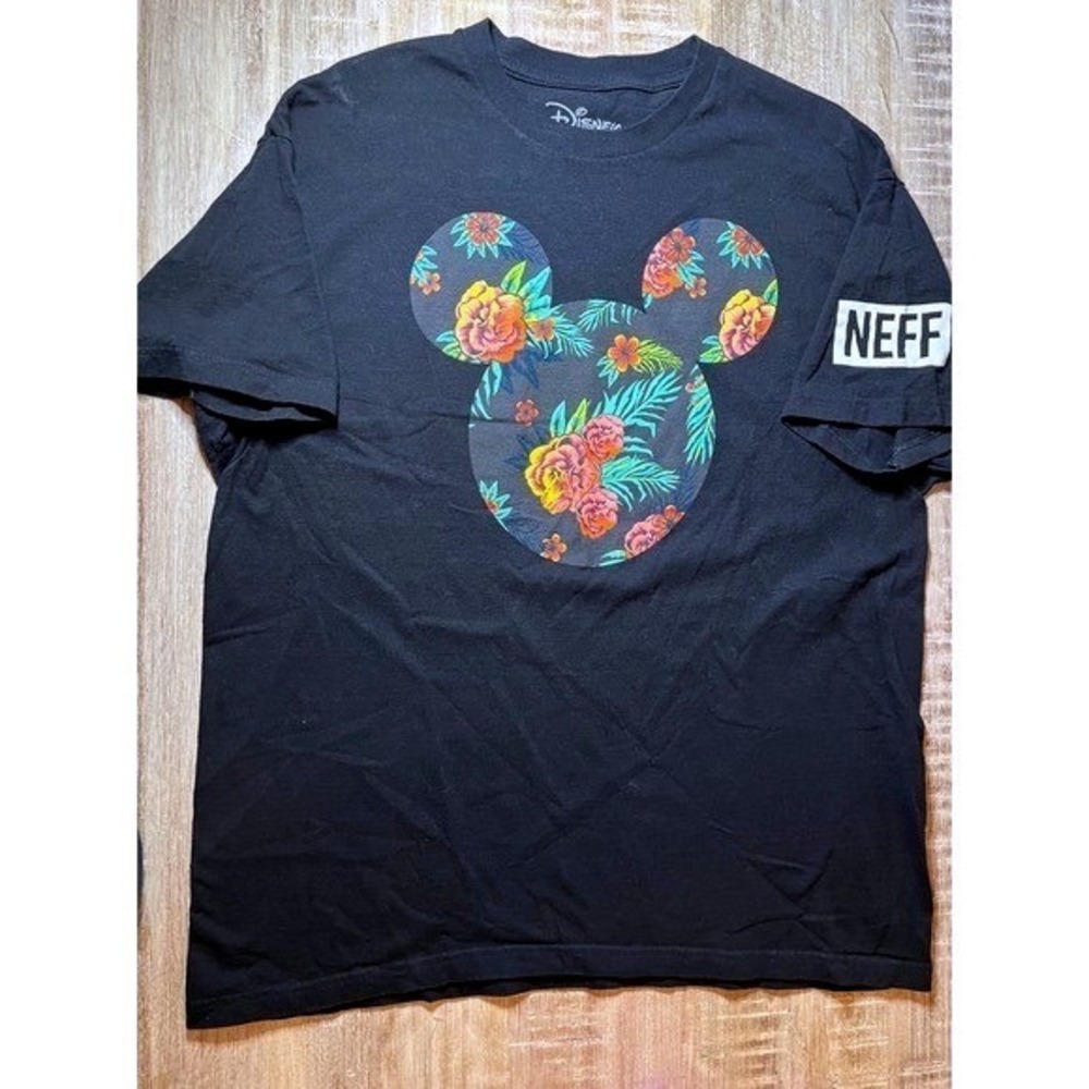 Disney X Neff Floral Mickey Mouse T-shirt XL